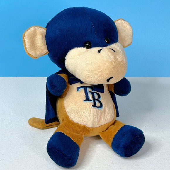 RARE Forever Tampa Bay Rays MLB‎ Baseball Masked Monkey Plush Stuffed Animal Toy - Picture 1 of 3